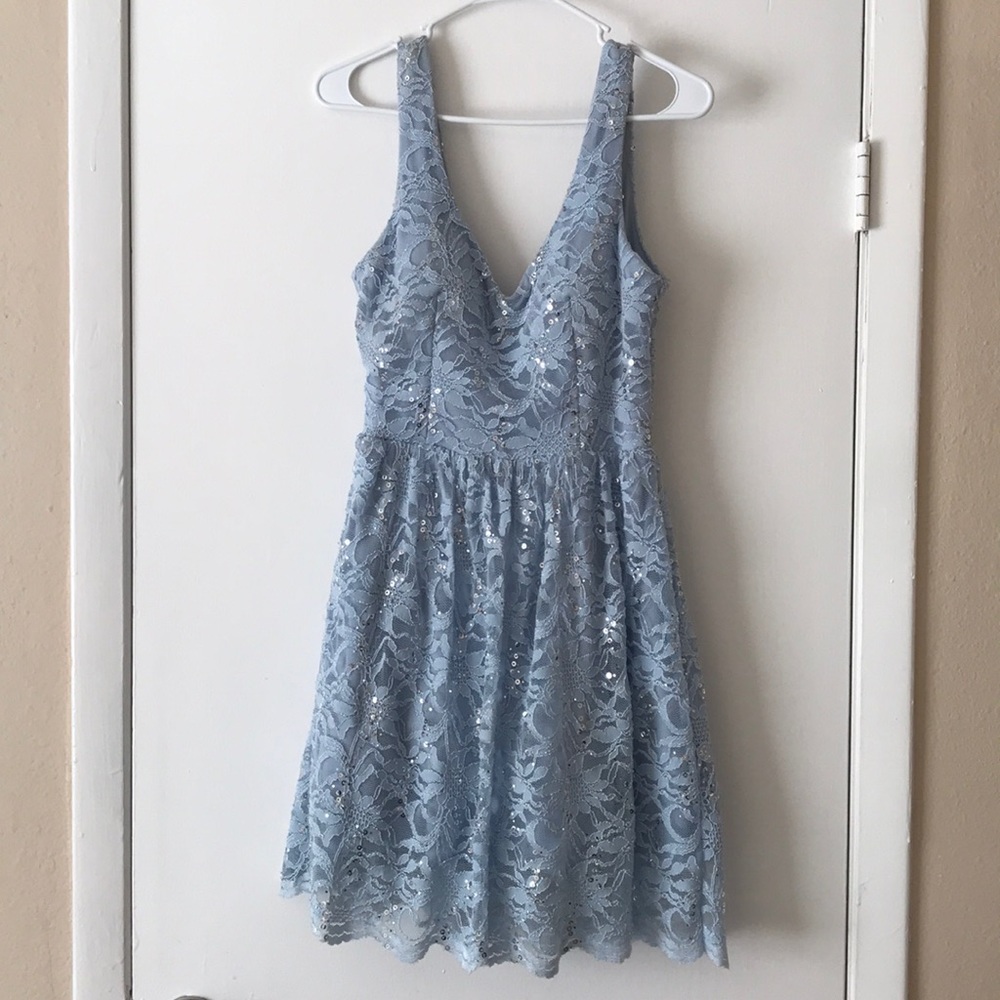 Beautiful perrywinkle Cinderella dress